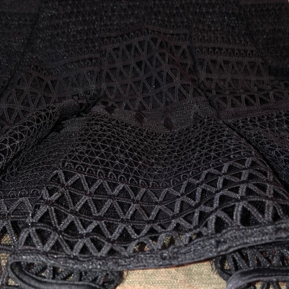 bisou bisou black lace dress Cami Lace Dress (Black)
